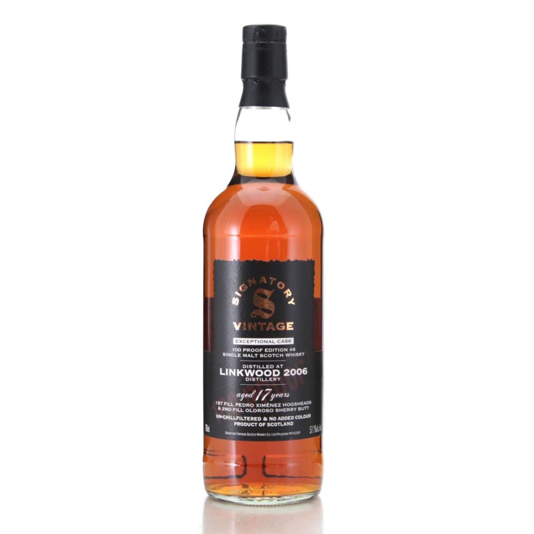 Linkwood 1988 Signatory Vintage 13 Year Old Gift Pack Whisky